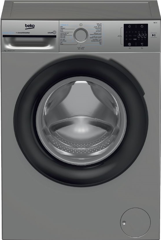 BEKO MACHINE 7KG 1200T SILVER BM1WFU37200BS