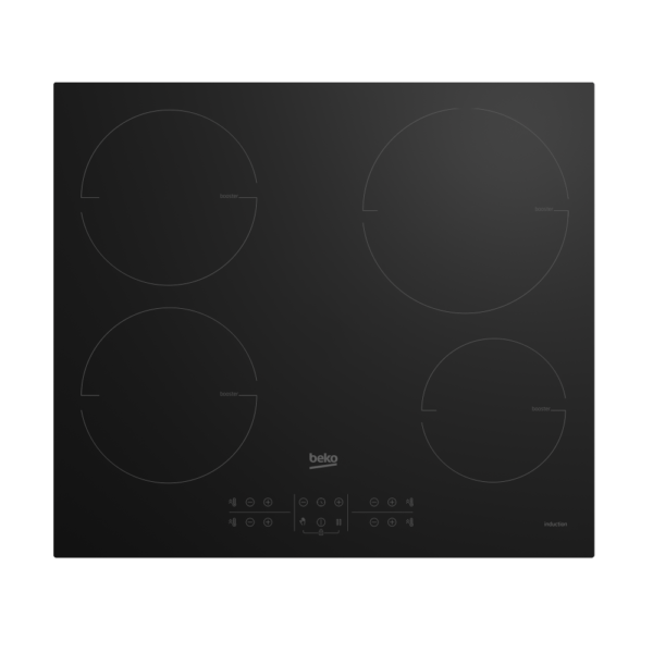 plaque-beko-induction-4-zone-60cm-touch-control Table de cuisson encastrable HII64200MT - Plaque induction
